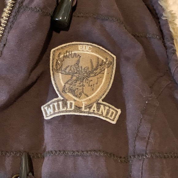 𝅺edc by Esprit Vest w/ Hood Faux Fur Lined Sz SM - Picture 8 of 8